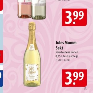 Mumm bei Famila Nord Ost