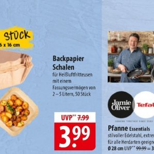 Backpapier bei Famila Nord Ost