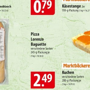 Pizza bei Famila Nord Ost