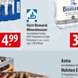 Mineralwasser bei Famila Nord Ost