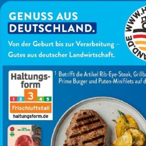 Burger bei Aldi SÜD