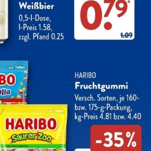 Fruchtgummi bei Aldi SÜD