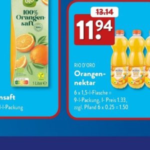 Nektar bei Aldi SÜD