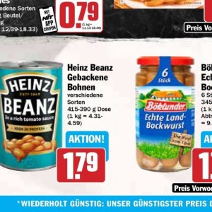 Bohnen bei Hit