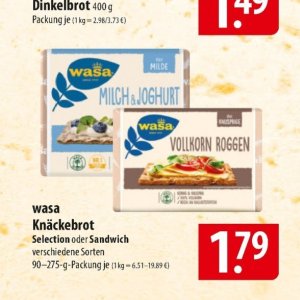 Knäckebrot bei Famila Nord Ost