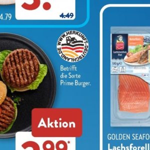 Burger bei Aldi SÜD