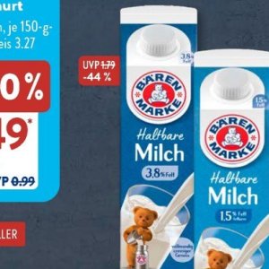 Milch bei Aldi SÜD