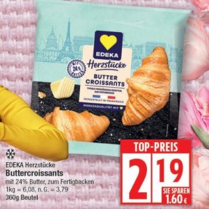 Croissants bei Elli Markt