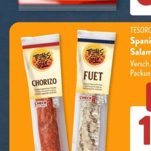 Chorizo bei Aldi SÜD