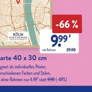 Rahmen bei Aldi SÜD