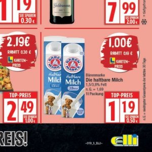 Milch bei Elli Markt