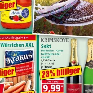 Sekt bei Norma