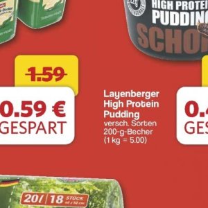 Pudding bei Famila Nord West