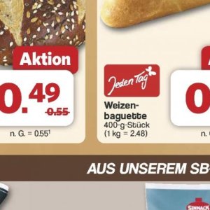 Baguette bei Famila Nord West
