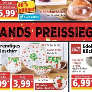 Teller bei Norma