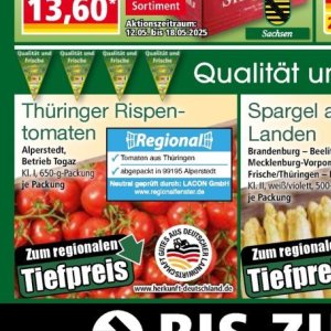 Tomaten bei Norma