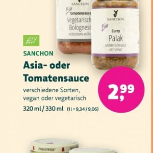Tomatensauce bei BioMarkt