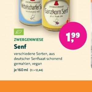 Senf bei BioMarkt