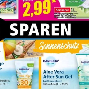 Sonnenschutz bei Norma