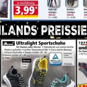 Sportschuhe bei Norma