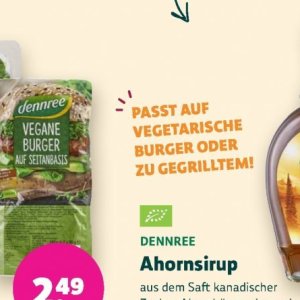 Burger bei BioMarkt