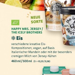 Eis bei BioMarkt