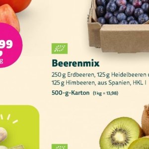 Erdbeeren bei BioMarkt