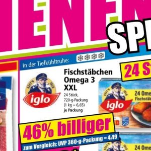 Fischstäbchen bei Norma