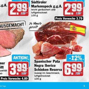 Schinken bei Hit