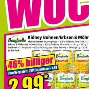 Bohnen bei Norma