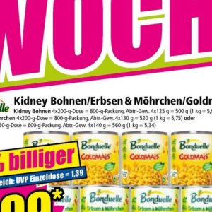 Erbsen bei Norma