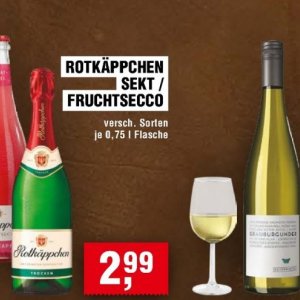 Sekt bei Handelshof