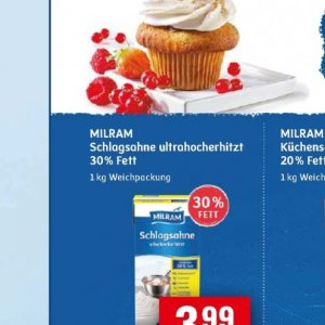 Schlagsahne bei Handelshof