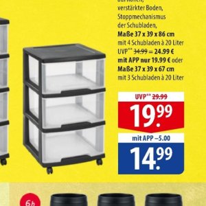 Schubladen bei Famila Nord Ost