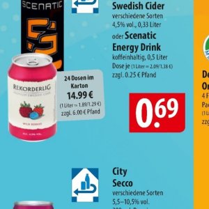 Dosen bei Famila Nord Ost