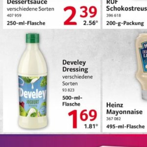 Dressing bei Selgros