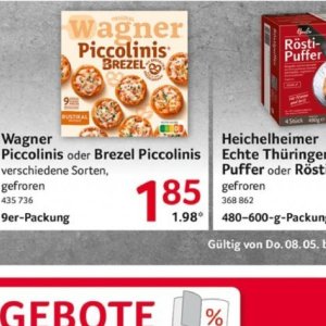 Piccolinis bei Selgros