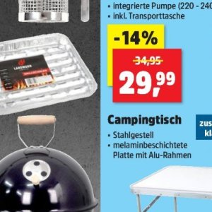 Campingtisch bei Thomas Philipps