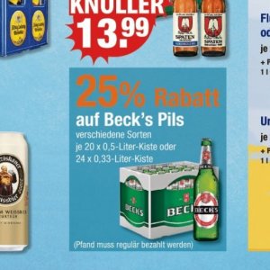 Bier bei V-Markt