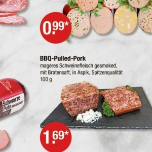 Schweinefleisch bei V-Markt