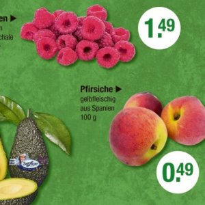 Pfirsiche bei V-Markt