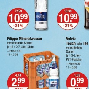 Mineralwasser bei V-Markt