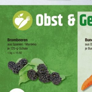 Brombeeren bei V-Markt