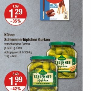 Gurken bei V-Markt