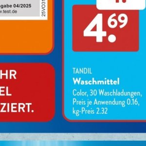 Waschmittel bei Aldi SÜD