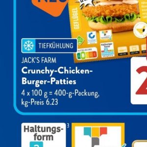 Burger bei Aldi SÜD