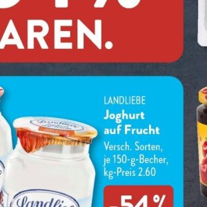 Joghurt bei Aldi SÜD