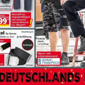 Shorts bei Norma