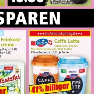 Cappuccino bei Norma