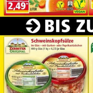 Glas bei Norma